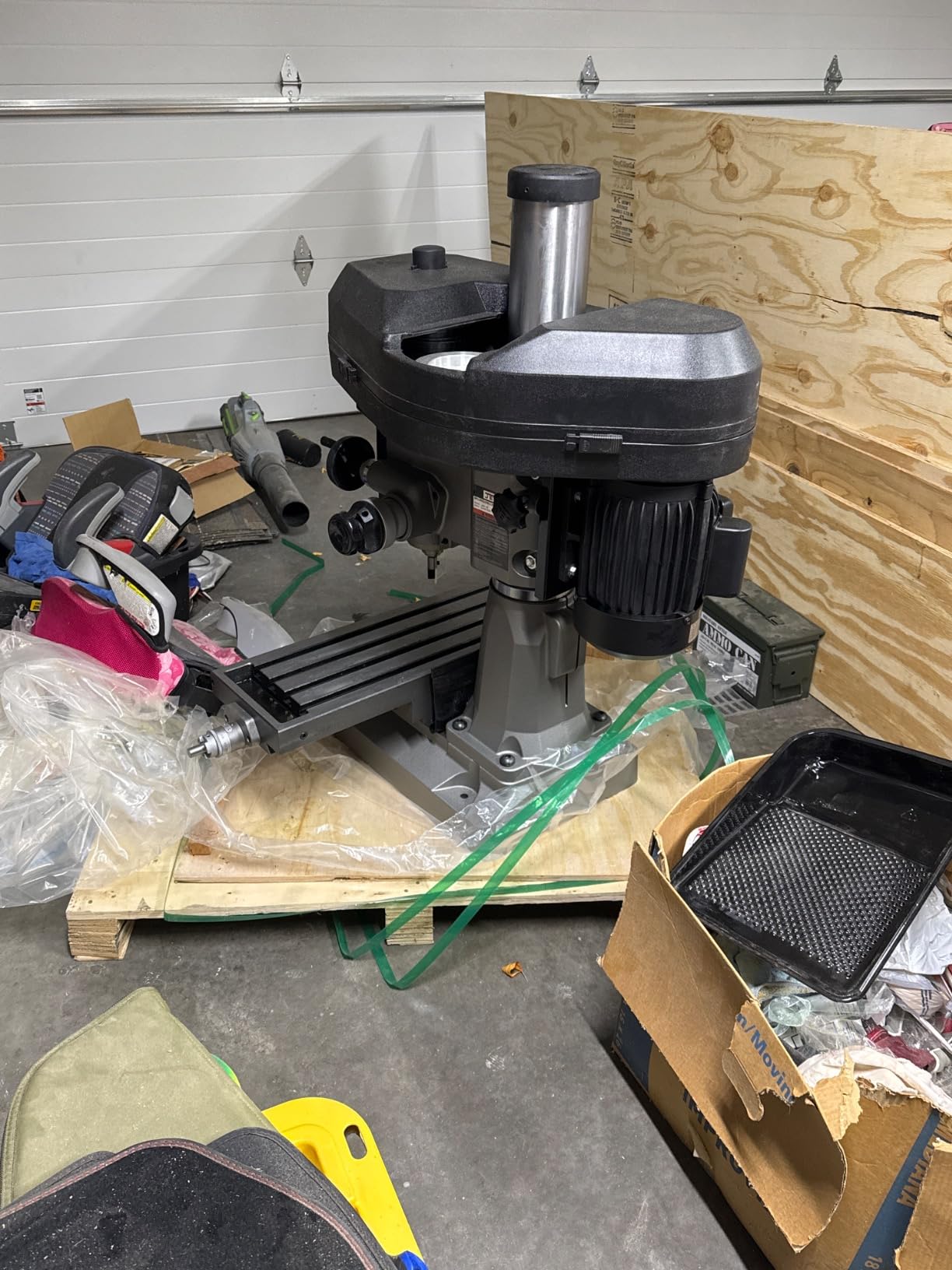 JET 18-Inch Mill Drill Machine, 2 HP, 115/230V 1Ph (Model JMD-18) customer photo 2