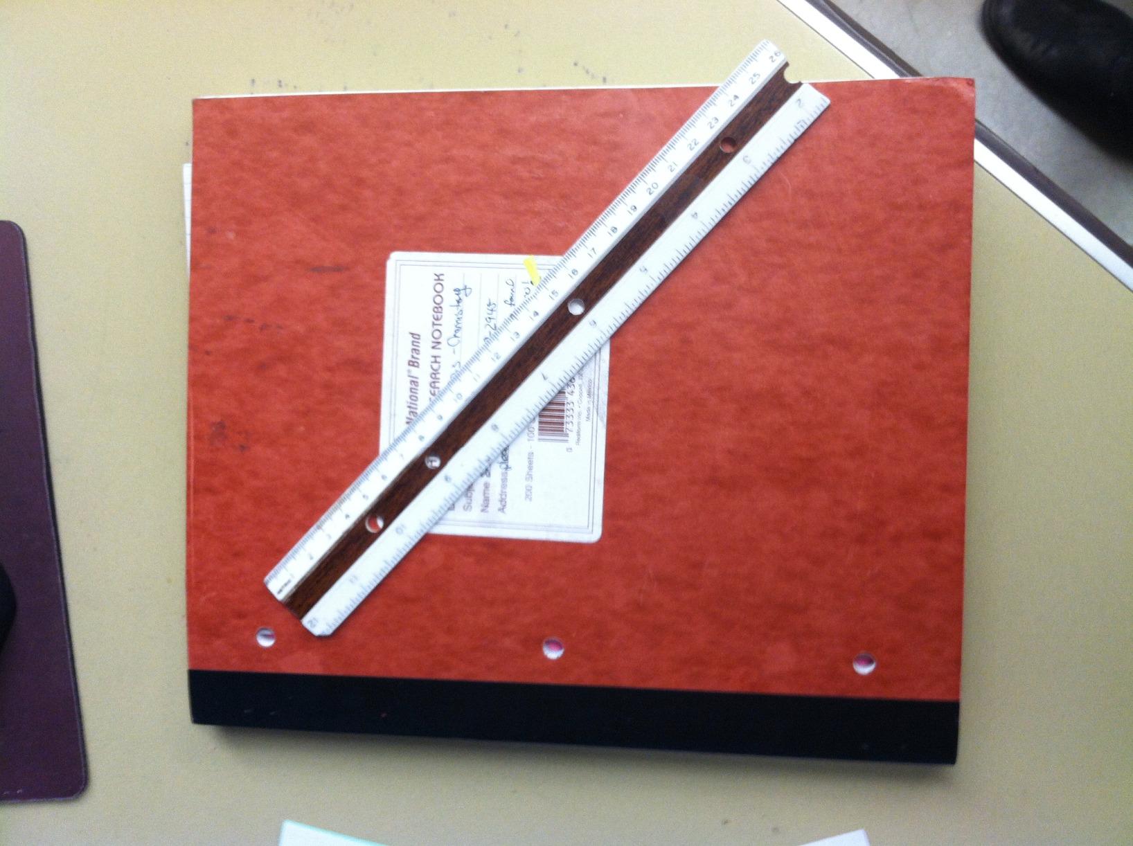 National Brand Laboratory Research Notebooks, 9 1/4