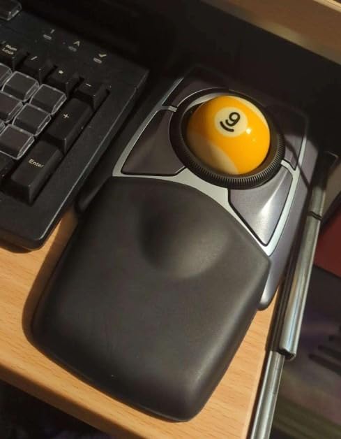 Kensington Expert Trackball Mouse (K64325), Black Silver customer photo 2