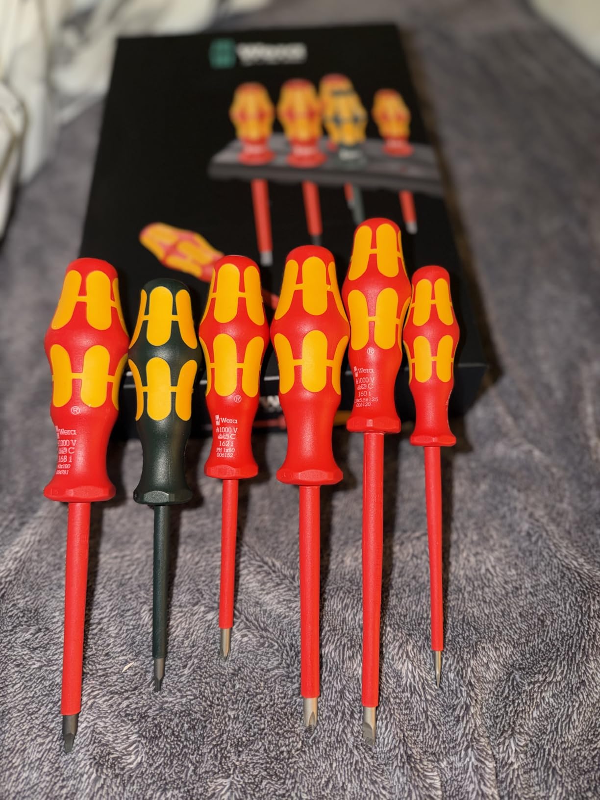 Wera Kraftform Plus 160i/168i/6 Insulated Professional Screwdriver Set, 6-Piece customer photo 1