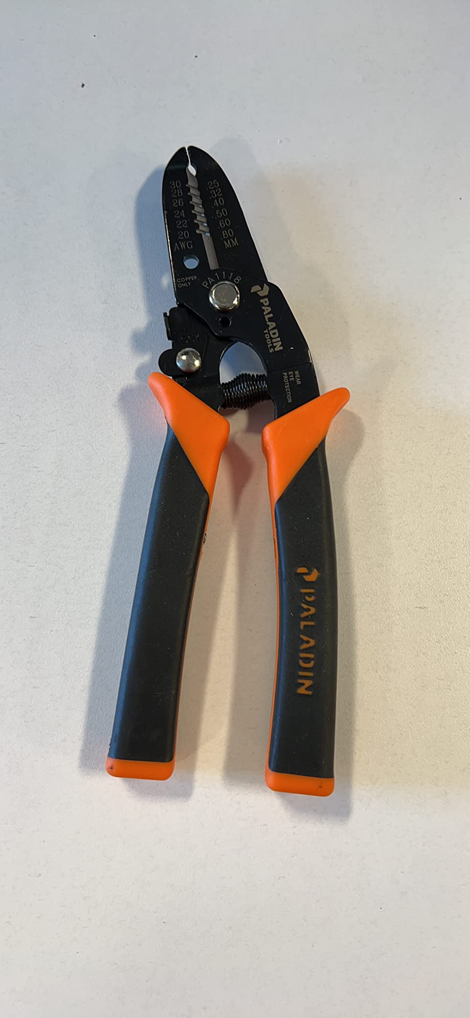 Paladin Tools PA1118 Wire Stripper Tool and Wire Cutter 30-20 AWG | Professional Grade Heavy Duty Wire Stripping Tool customer photo 1