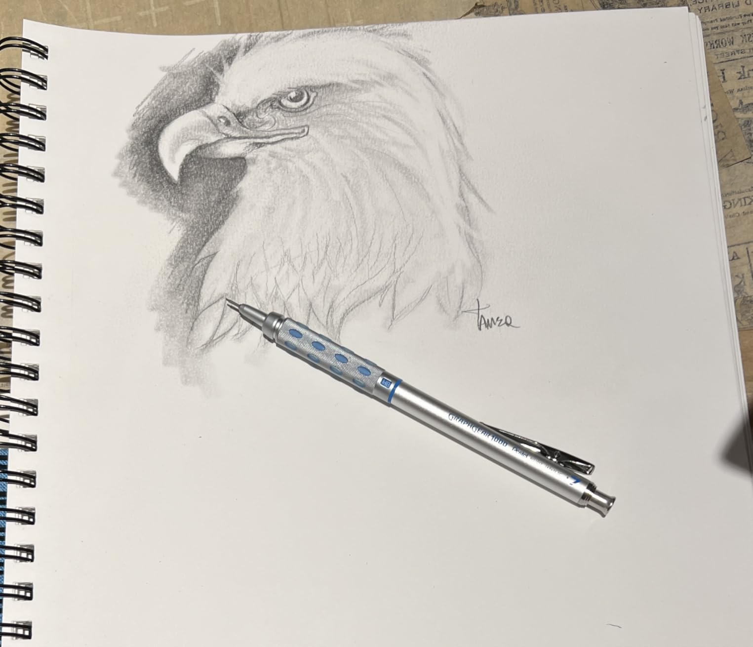 Pentel GraphGear 1000 Mechanical Pencil, (0.5mm) Point Size, Black Barrel, 1 Each (PG1015A) customer photo 1