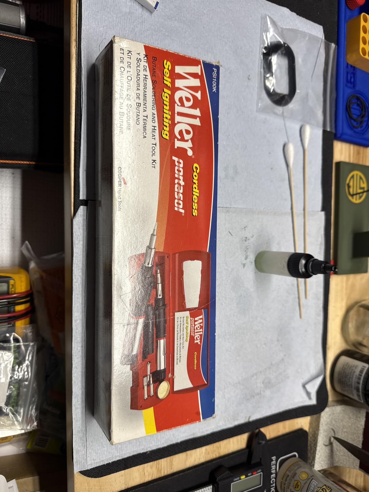 Weller Super-Pro Self Igniting Cordless Butane Soldering Iron Kit | PSI100K customer photo 1