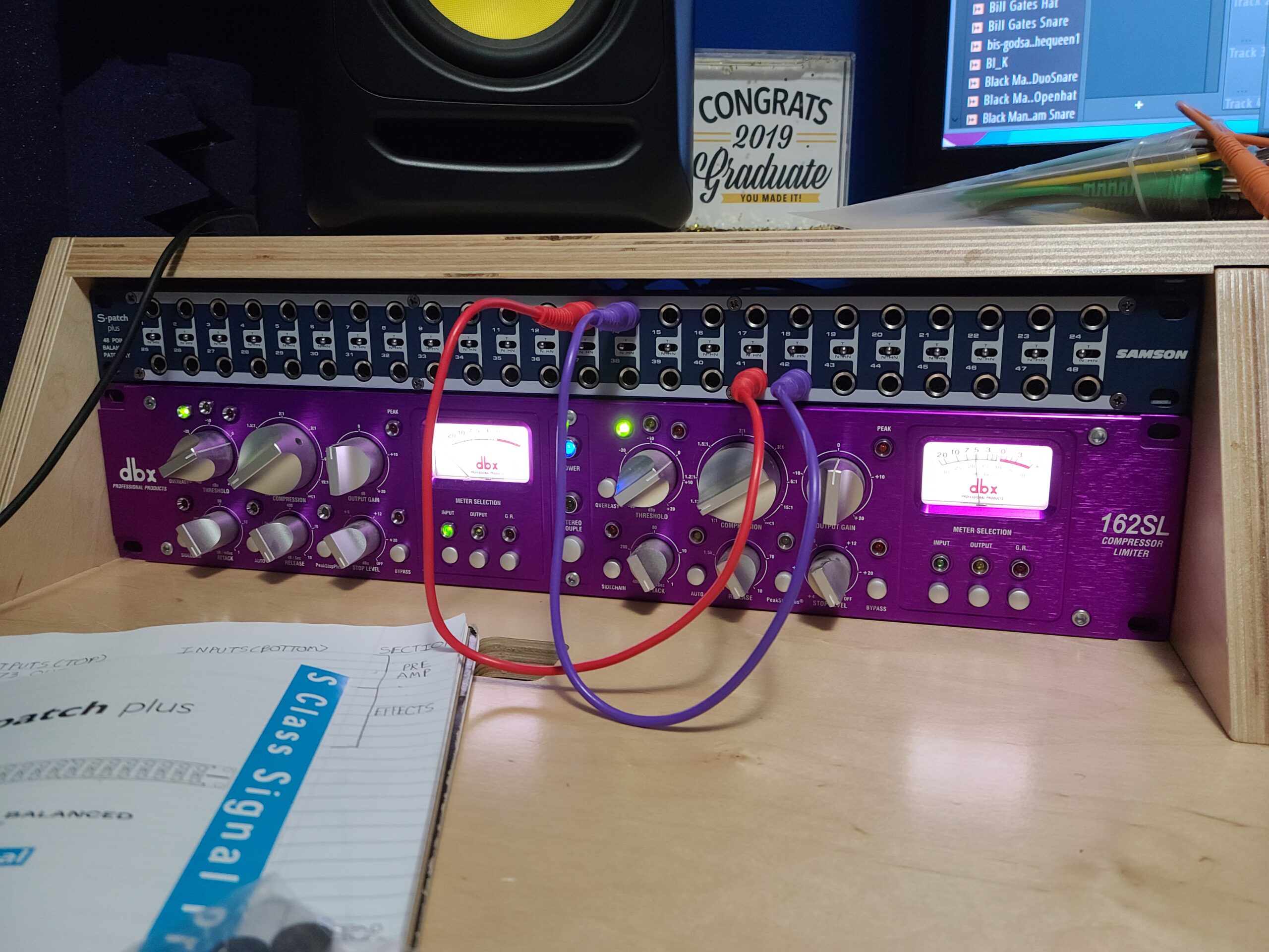 Samson S-Patch Plus 48-Point Audio Patch Bay with 1/4-Inch Phone Connections customer photo 2