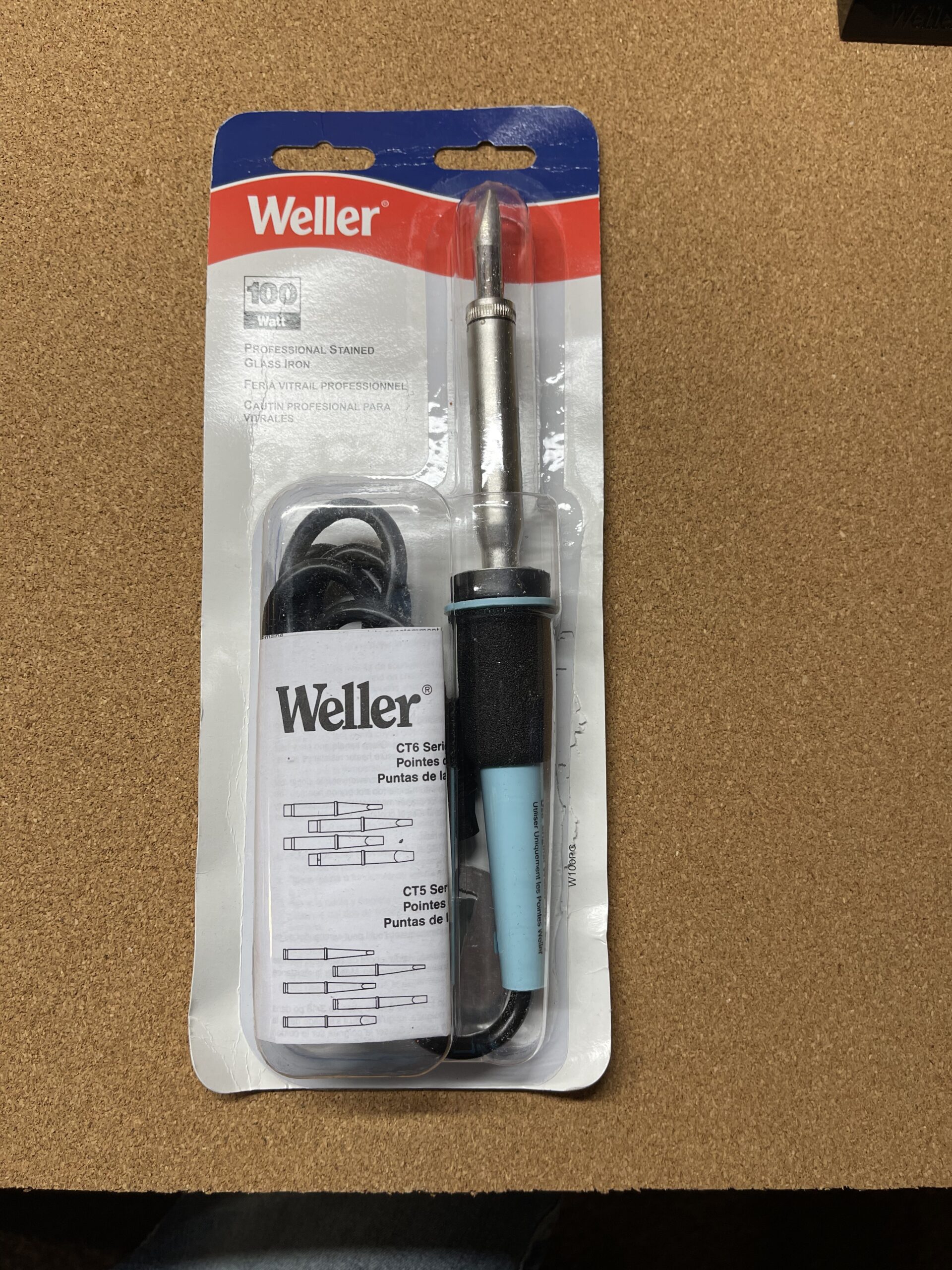 W100PG Weller Farenheit Heavy Duty Soldering Iron with CT6F7 Tip, 100 Watt, 700 Degree, Original Version customer photo 2