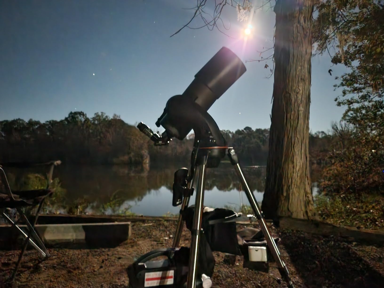 Celestron NexStar 127SLT Computerized Telescope - Compact and Portable - Maksutov-Cassegrain Optical Design - SkyAlign Technology - Computerized Hand Control - 127mm Aperture customer photo 1