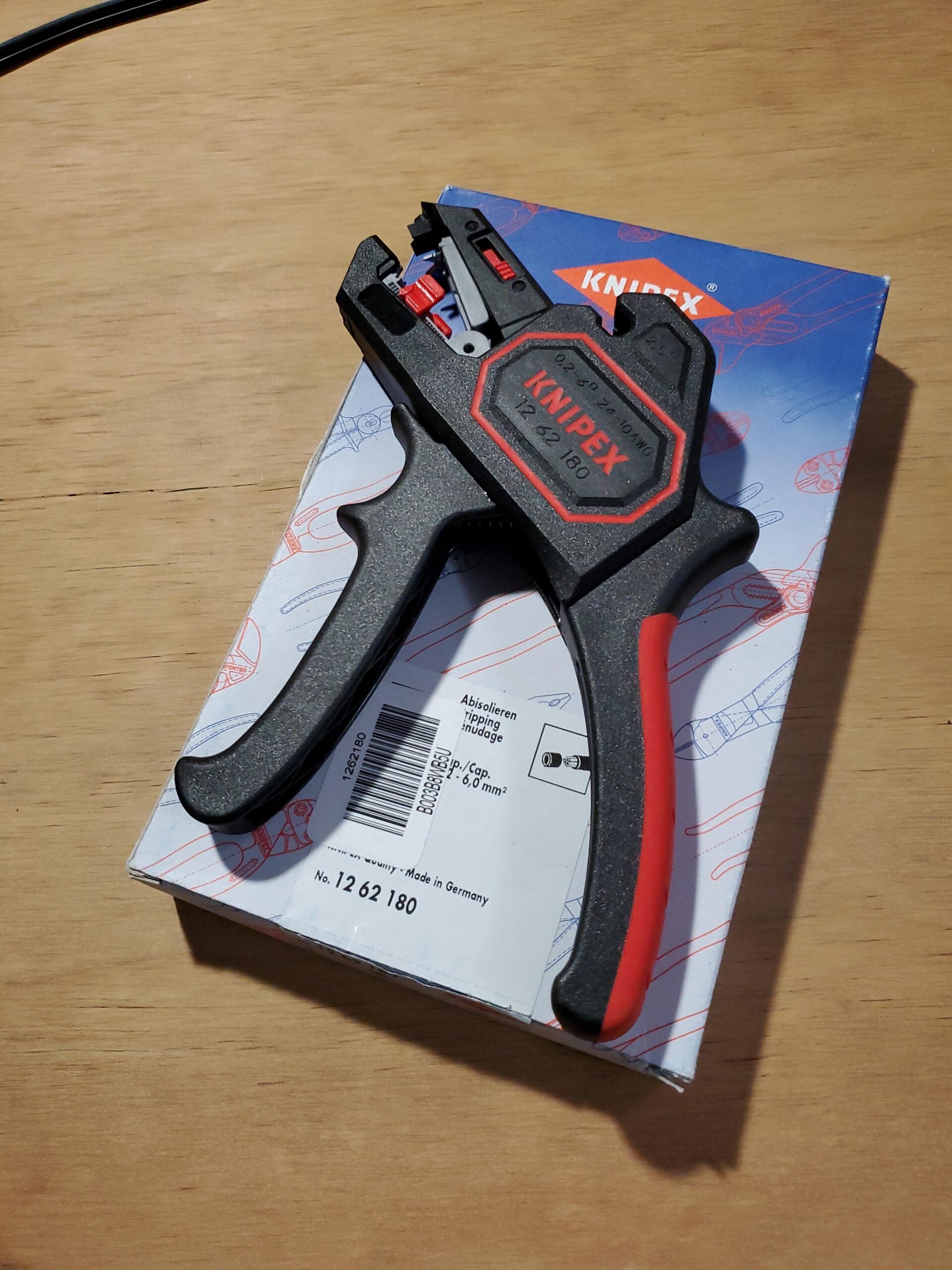 KNIPEX Automatic Wire Stripper 10-24 AWG, 7.25 inch customer photo 2