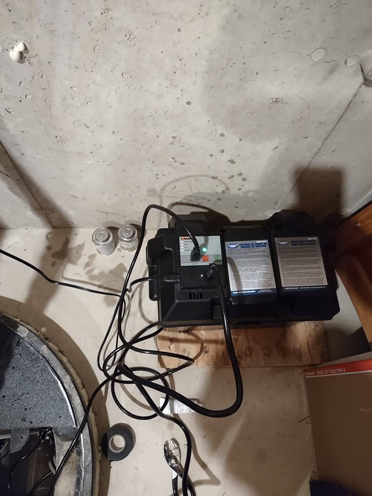 Superior Pre-Assembled Emergency Backup Sump Pump System customer photo 2