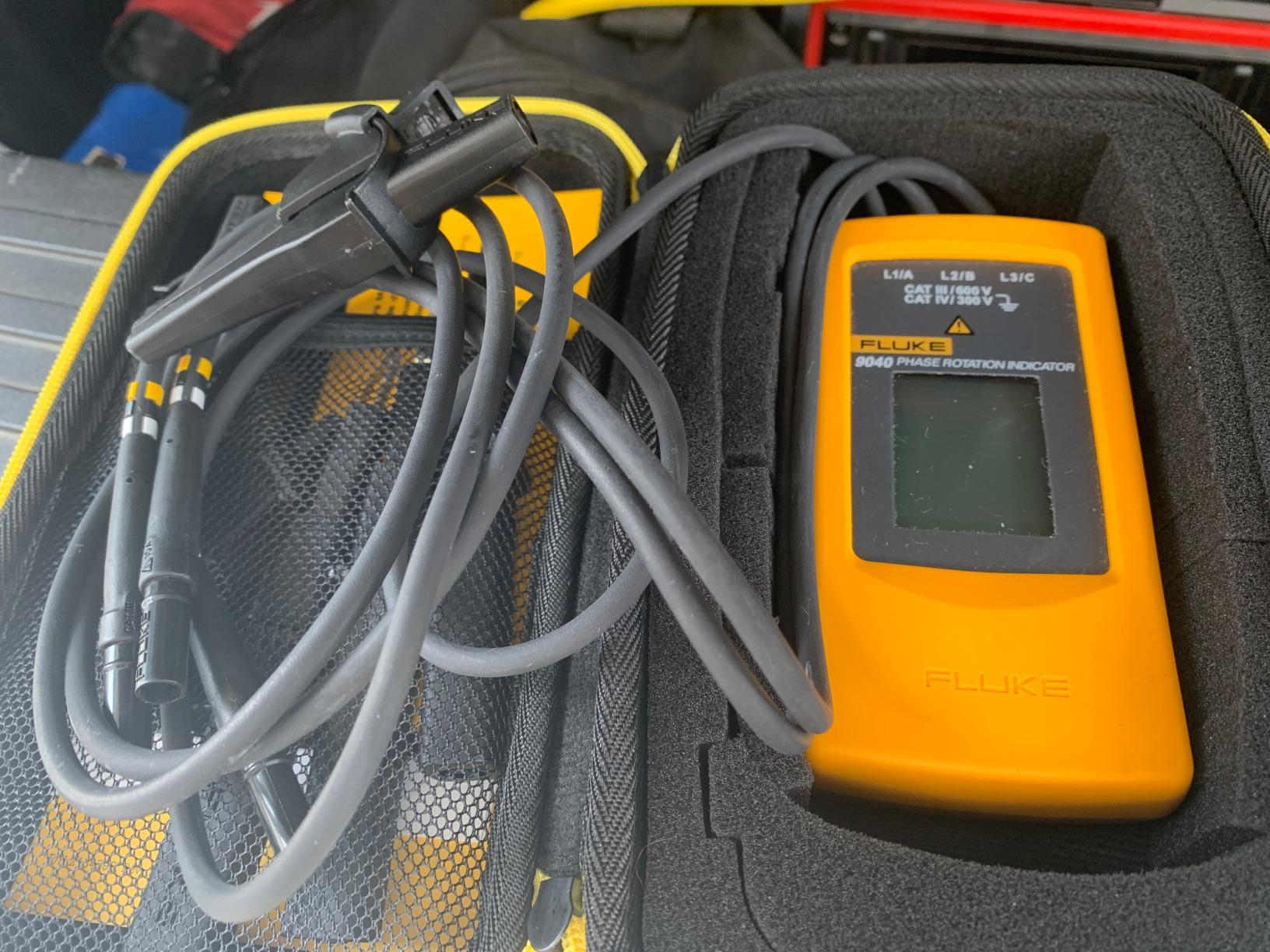 Fluke 9040 3 Phase Rotation Indicator customer photo 2