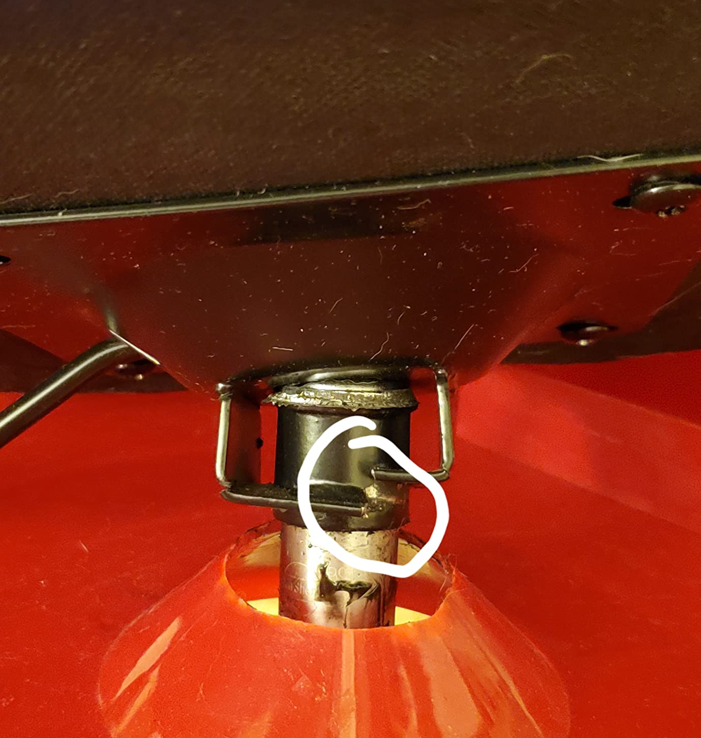 Traxion 2-230 Monster Rolling Padded Mechanic Stool Seat Garage Shop Roller Work Chair with Wheels and Tool Tray, Heavy-Duty 400-lb Capacity, All-Terrain 5