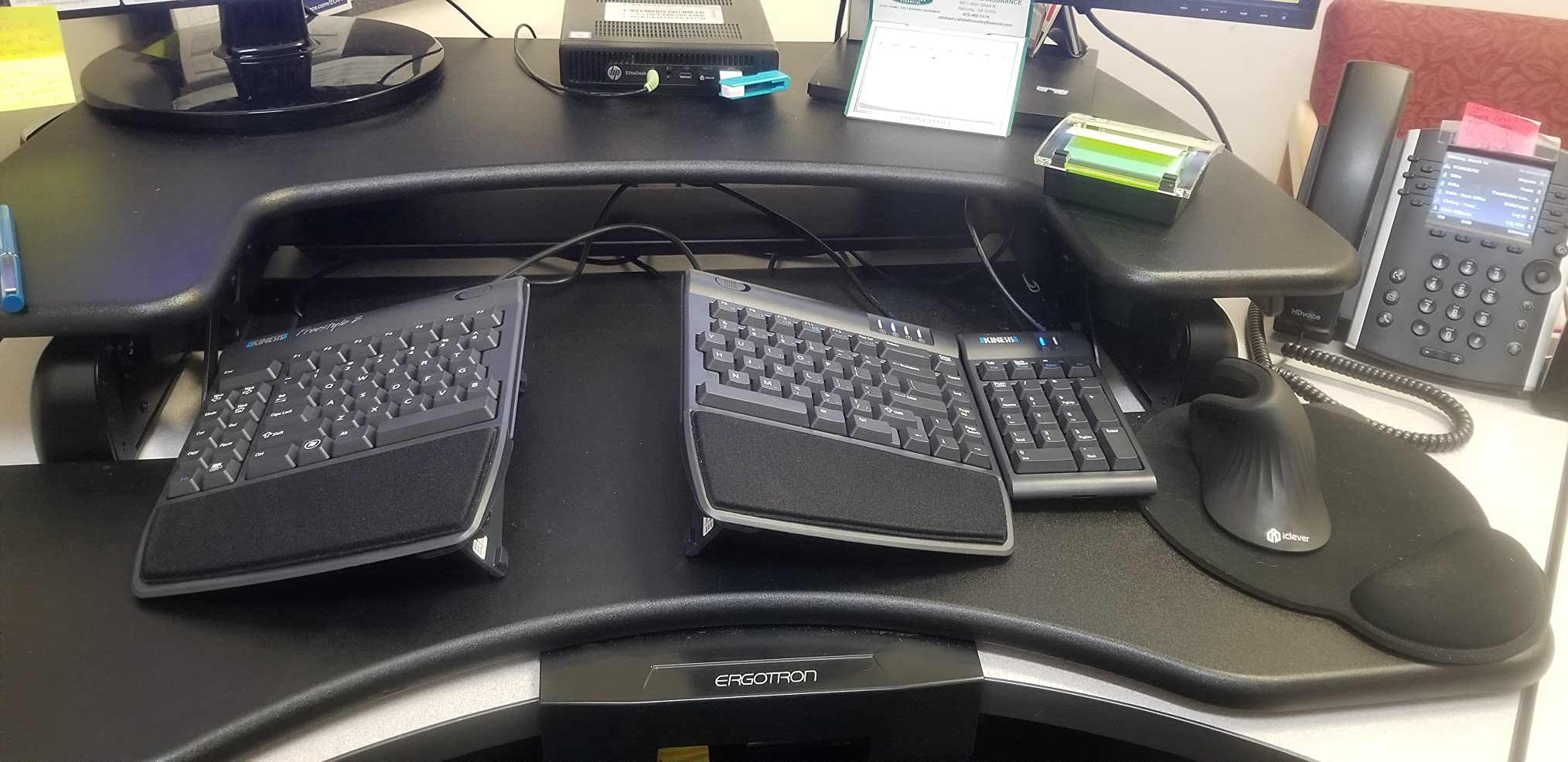 KINESIS Freestyle2 USB-A Ergonomic Keyboard w/ VIP3 Lifters for PC (9