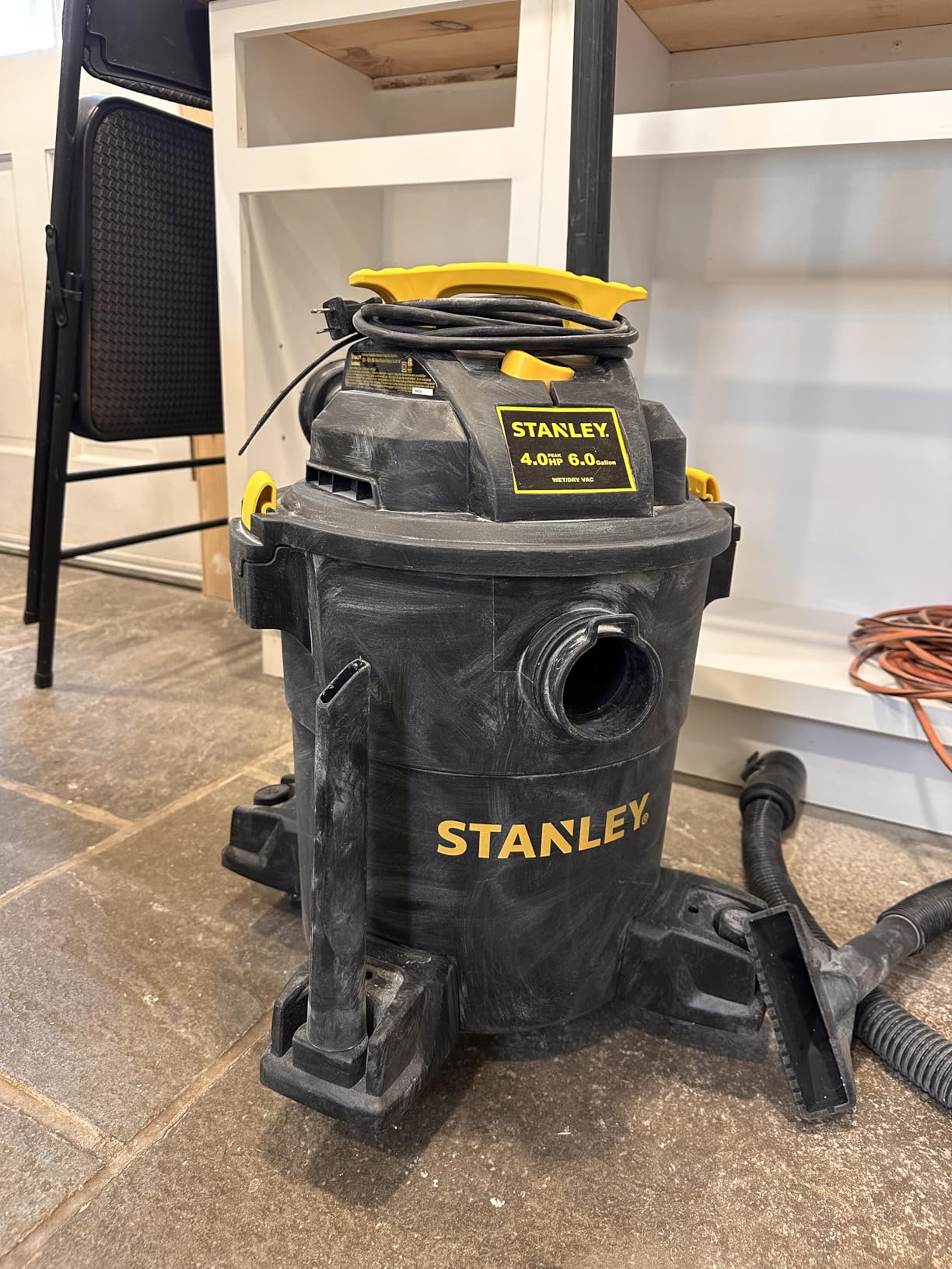 Stanley - SL18116P Wet/Dry Vacuum, 6 Gallon, 4 Horsepower Black customer photo 2