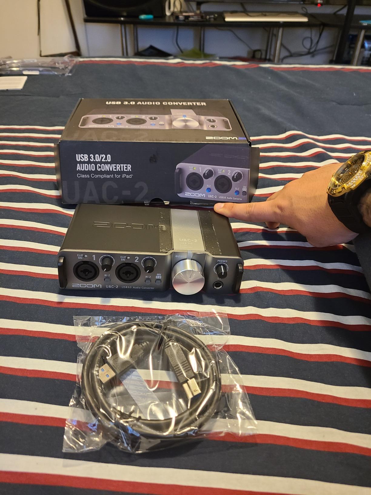 Zoom TAC-2R Two-channel Thunderbolt Audio Interface customer photo 1