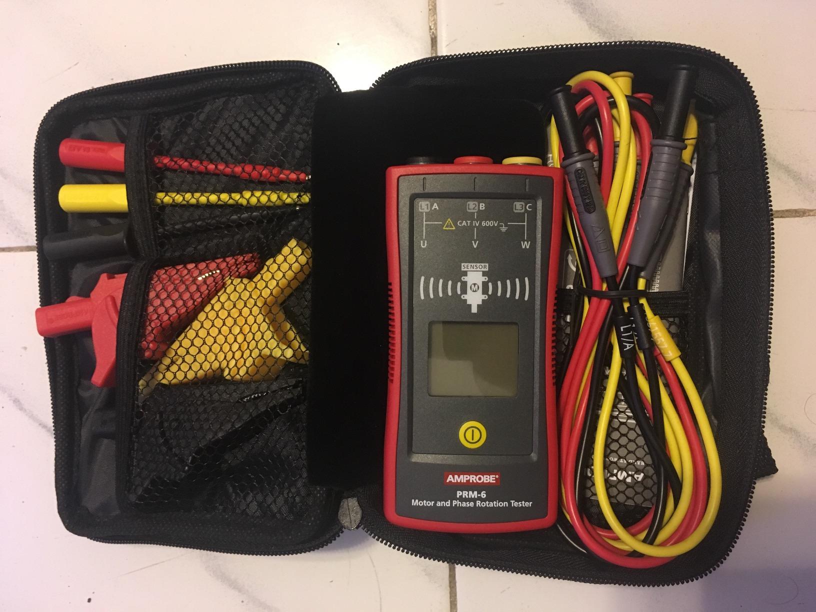 Amprobe PRM-6 Phase Sequence and Motor Rotation Tester customer photo 1