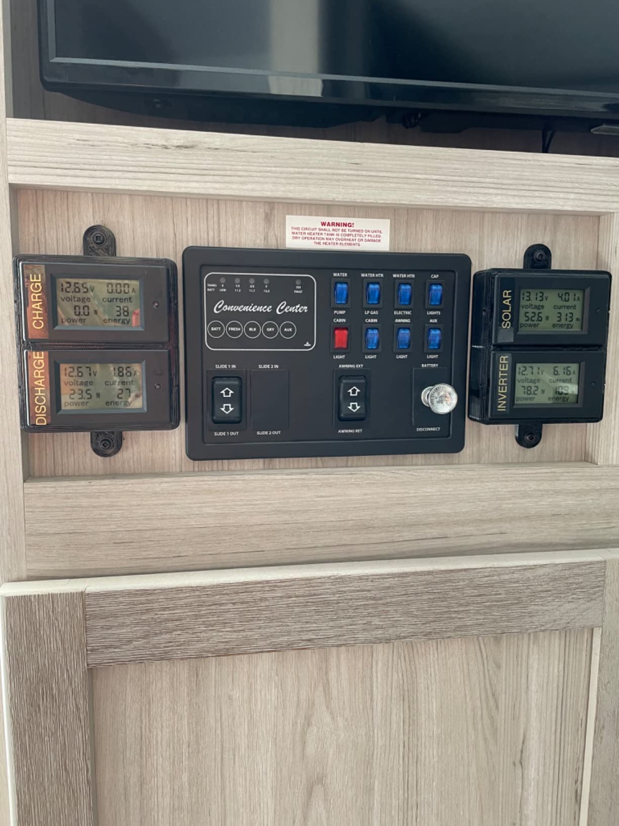 bayite DC 6.5-100V 0-100A LCD Display Digital Current Voltage Power Energy Meter Multimeter Ammeter Voltmeter with 100A Current Shunt customer photo 1