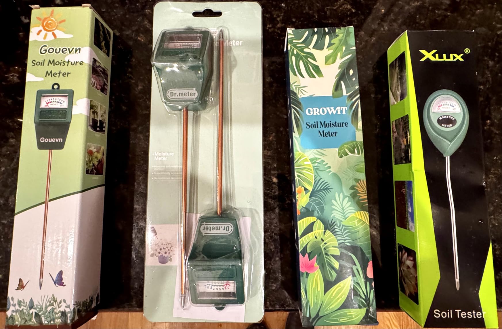 XLUX Soil Moisture Meter (Since 2015) - Durable 304 Stainless Steel Probe & Virgin ABS - Instant Read Hygrometer for Garden, Indoor & Outdoor Plants (Upgraded Design) customer photo 2