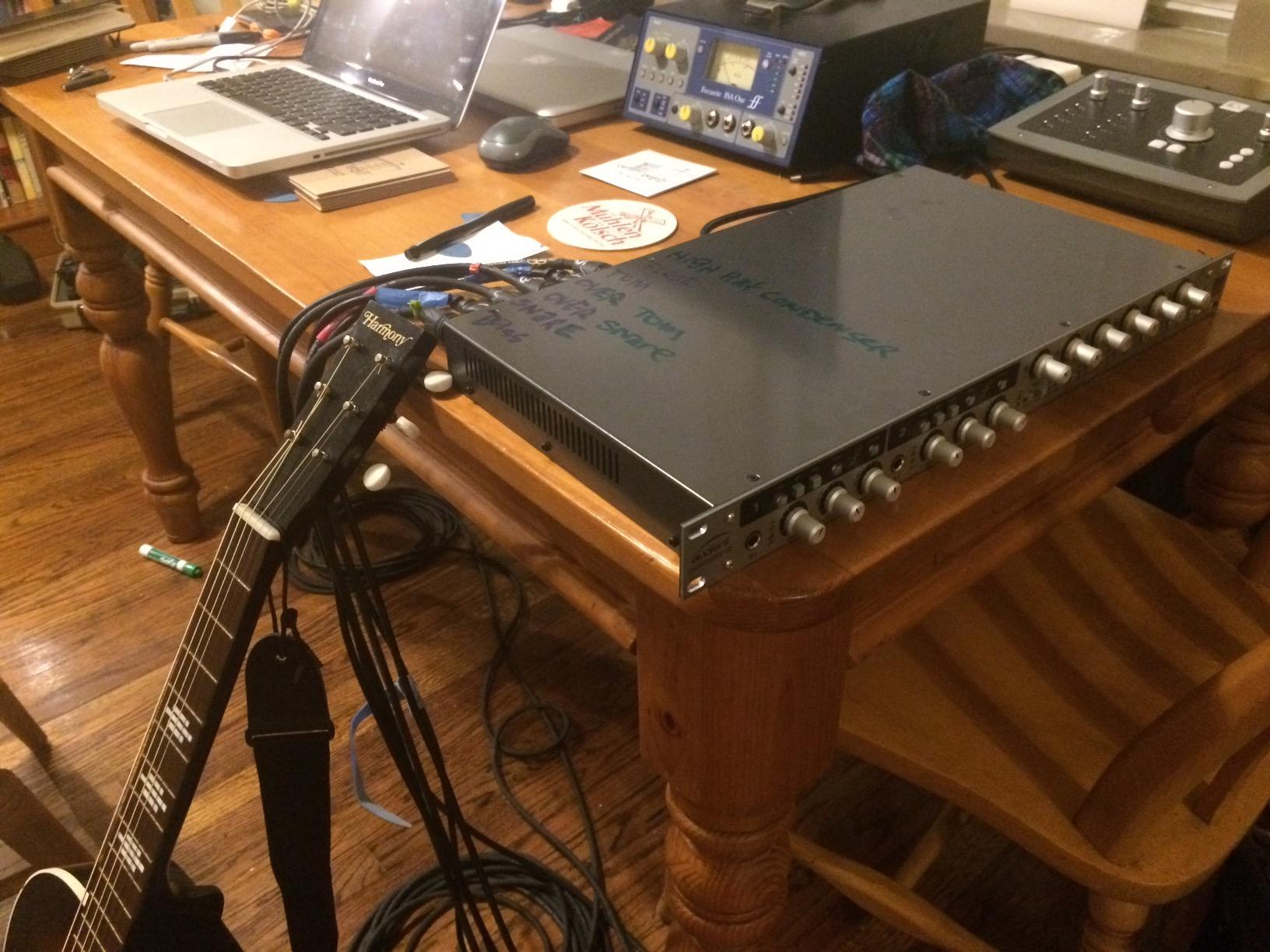 Audient ASP800 8 Channel Microphone Preamplifier and ADC with HMX & IRON customer photo 1