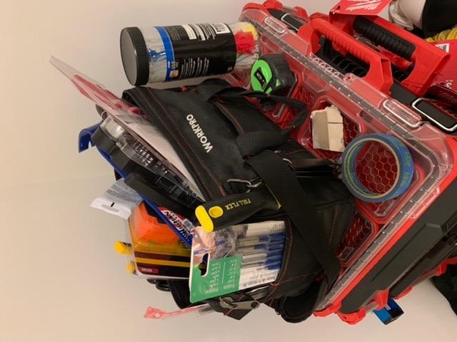 WORKPRO 16-inch Wide Mouth Tool Bag with Water Proof Molded Base customer photo 1