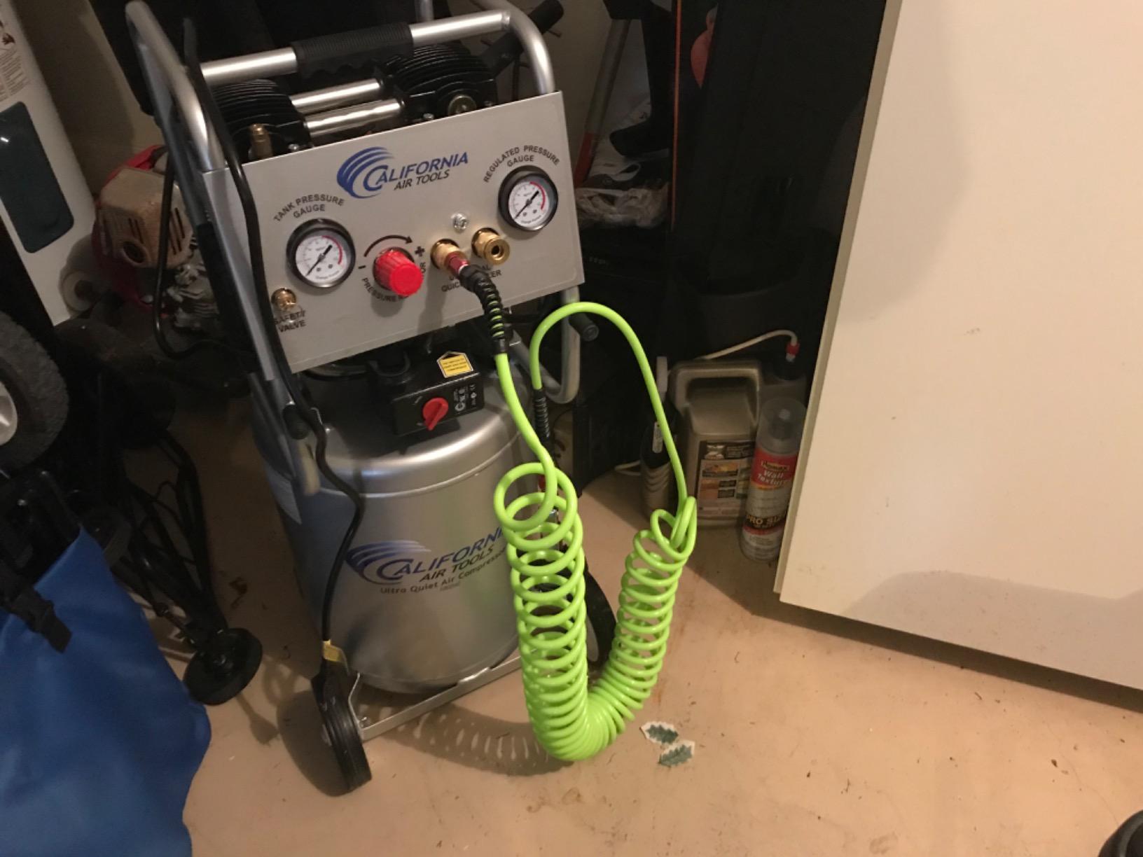 California Air Tools 10020C 2.0 HP Ultra Quiet and Oil-Free Air Compressor, 10 Gallon Steel Tank customer photo 1