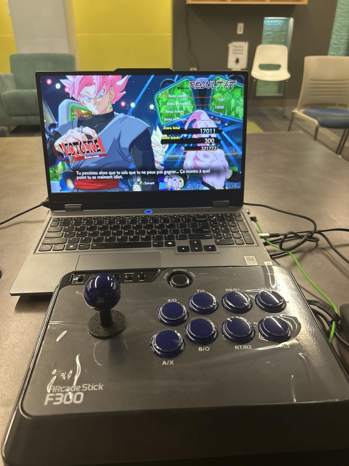 MAYFLASH F300 Arcade Fight Stick Joystick for Switch/Switch 2, PS4, PS3, Xbox Series S/X, Xbox One, Xbox 360, macOS, Windows, Steam Deck customer photo 1