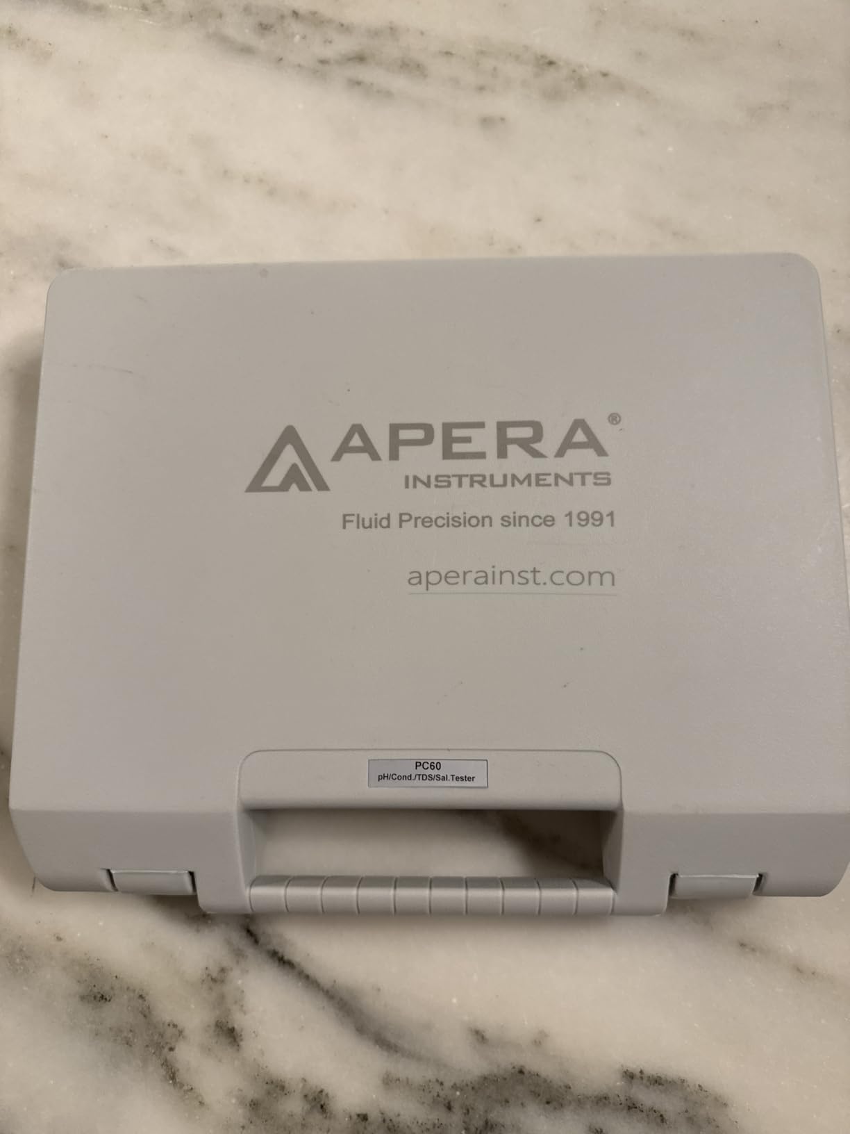 APERA INSTRUMENTS AI316 Premium Series PC60 5-in-1 Waterproof pH/EC (Conductivity) /TDS (ppm) /Salinity (ppt) /Temp. Multi-Parameter Pocket Tester Kit customer photo 2