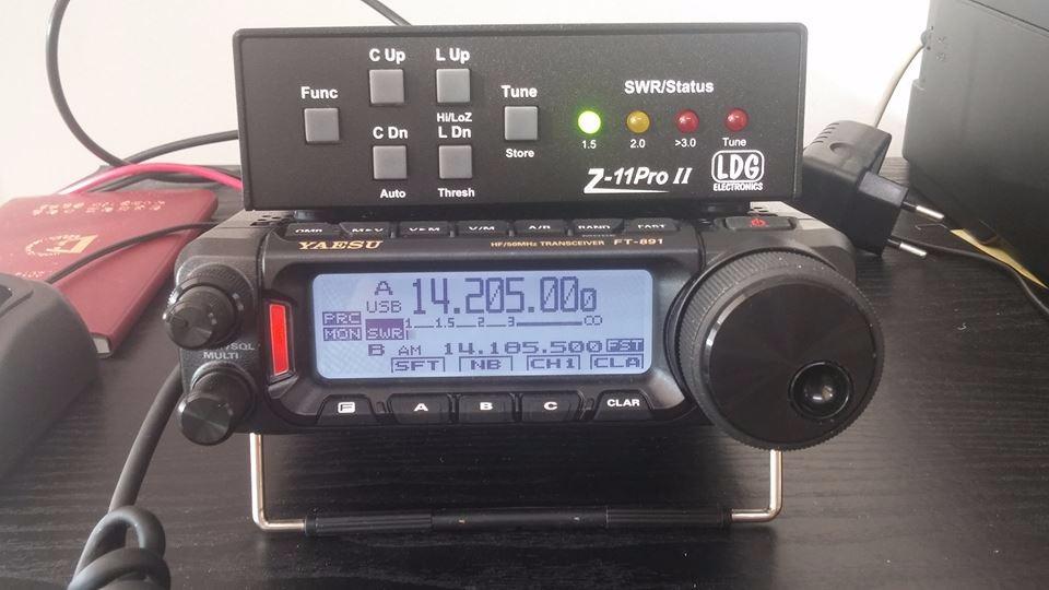Yaesu FT-891 HF/50 MHz All Mode Analog Ultra Compact Mobile/Base Transceiver - 100 Watts customer photo 1