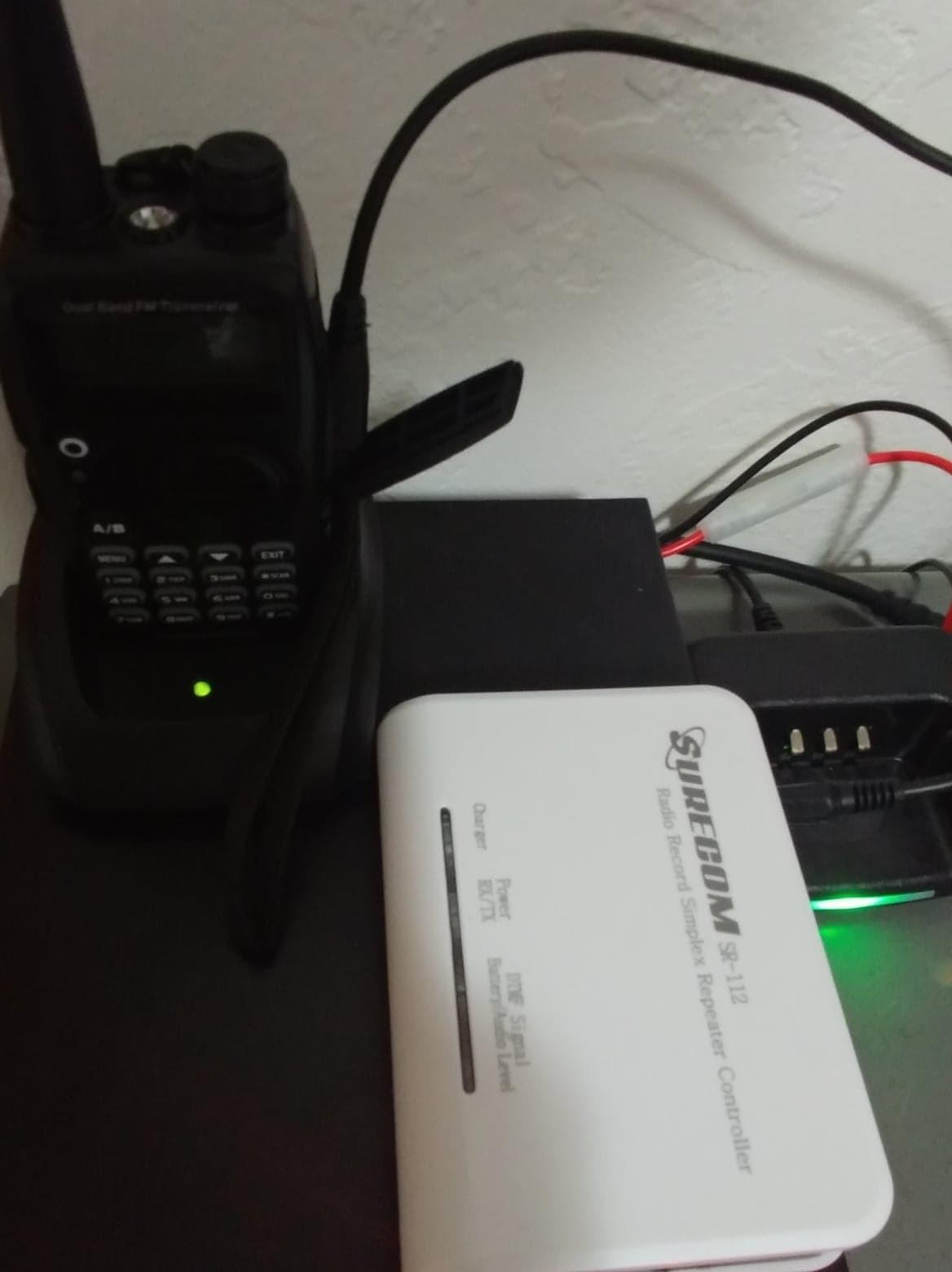 Mcbazel Surecom SR-112 Cross Band Radio Simplex Repeater Controller with K Plug 46-K Cable for Kenwood PUXING WOUXUN QUANSHENG customer photo 2
