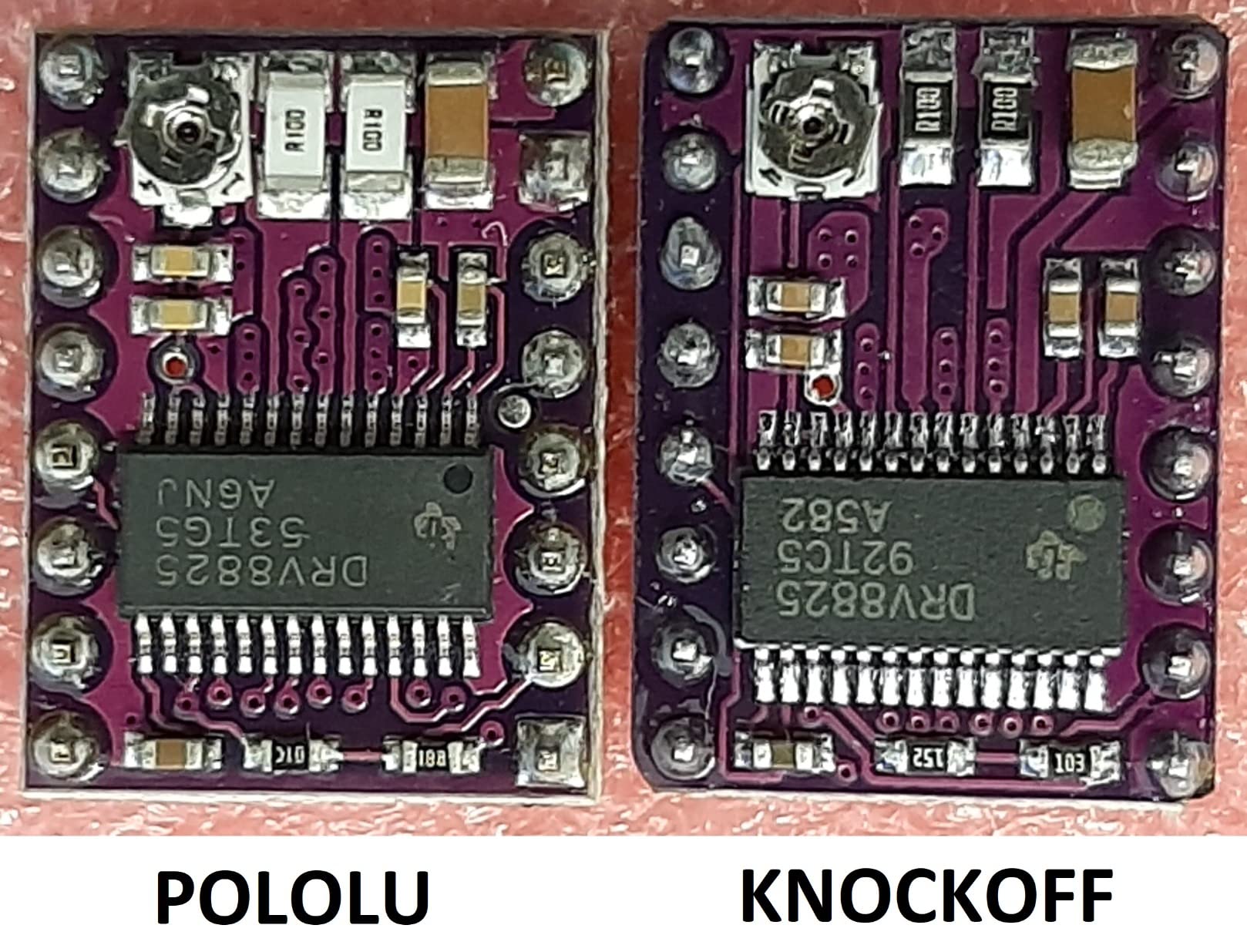 HiLetgo 5pcs DRV8825 Stepper Motor Driver Module for 3D Printer RepRap 4 RAMPS1.4 StepStick customer photo 1