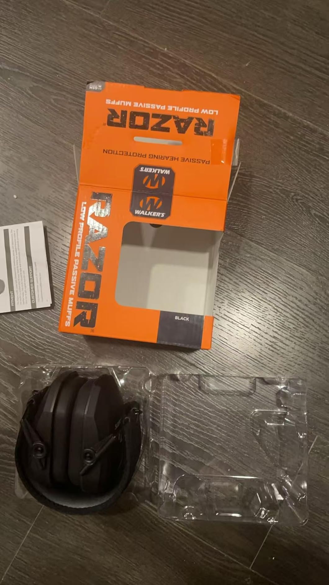 Walker's Razor Slim Passive Earmuff customer photo 1