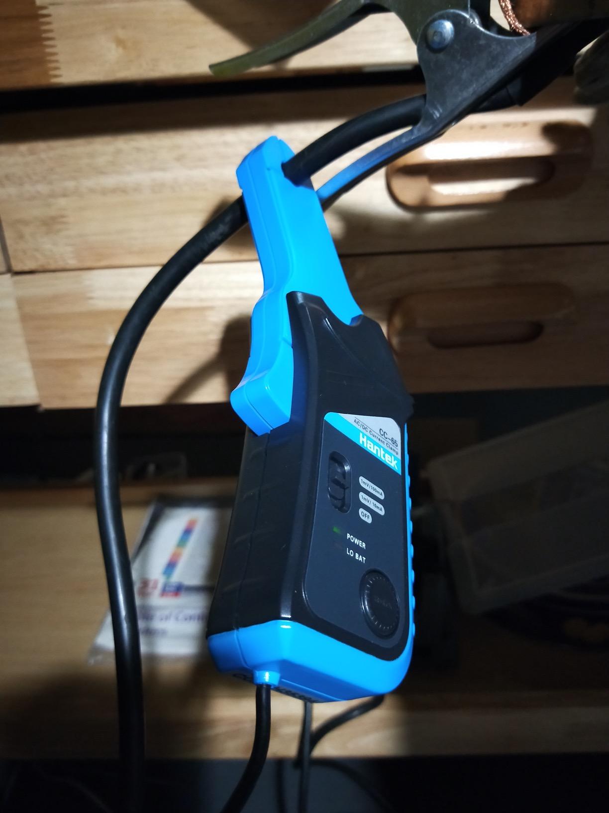 Hantek CC-65 AC/DC Multimeter Current Clamp Meter with BNC Connector Up to 20 kHz 20mA to 65A DC customer photo 2