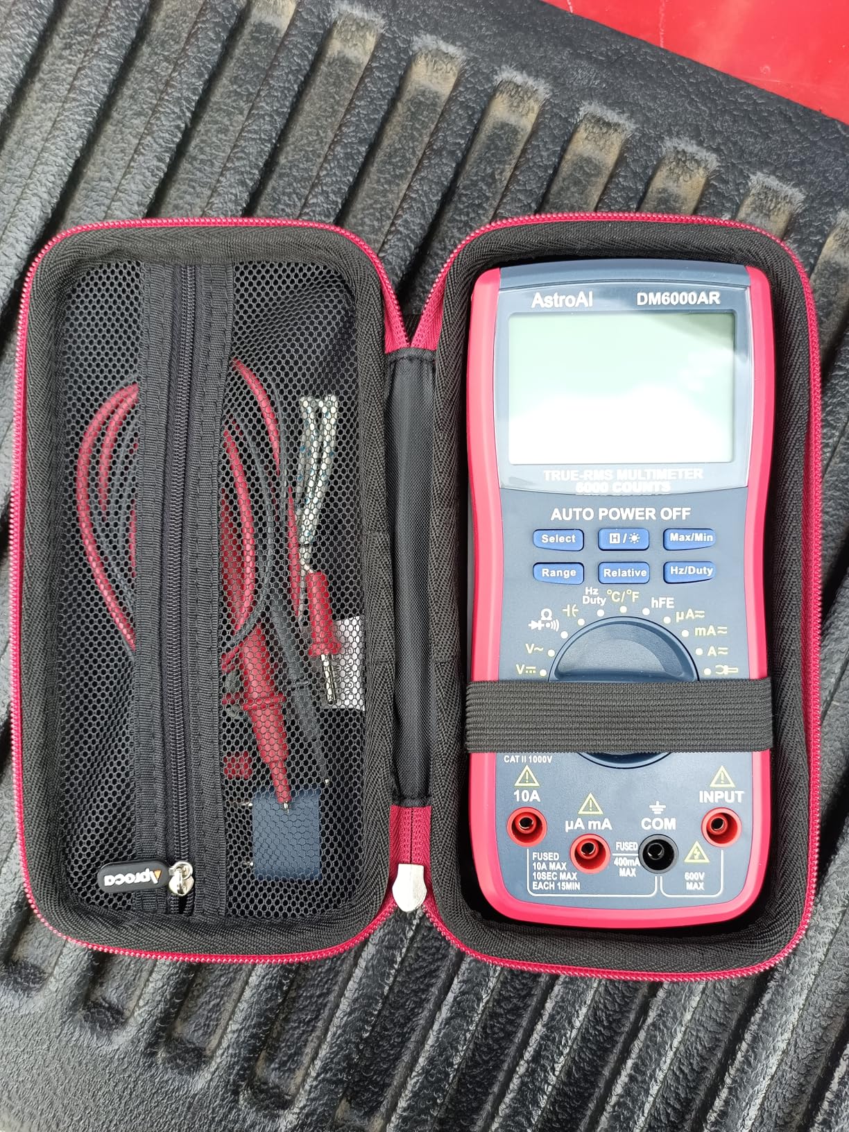 AstroAI Digital Multimeter and Analyzer TRMS 6000 Counts Volt Meter Ohmmeter Auto-Ranging Tester; Accurately Measures Voltage Current Resistance Diodes Continuity Duty-Cycle Capacitance Temperature customer photo 1
