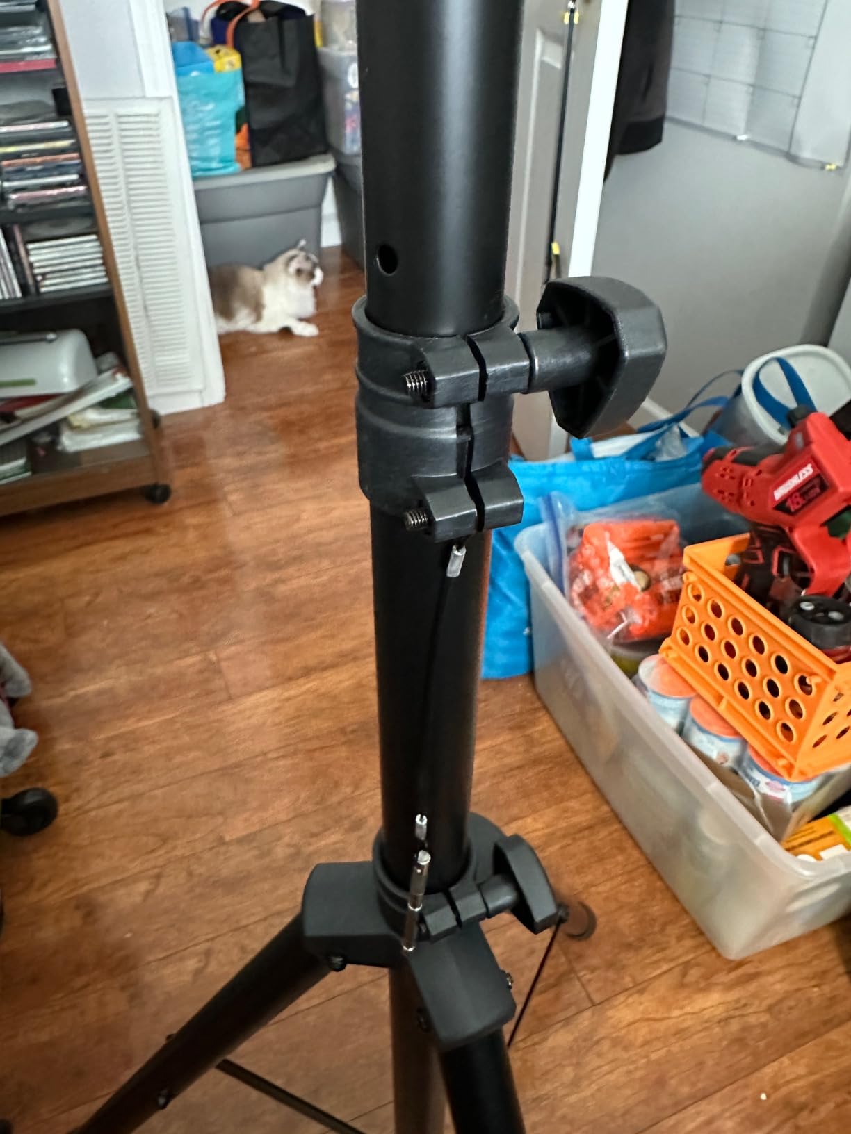Heavy Duty Portable Antenna Mounting Tripod Stand | Adjustable 47-79 Inches Tall for RFID WiFi Panel Yagi or Omni customer photo 1