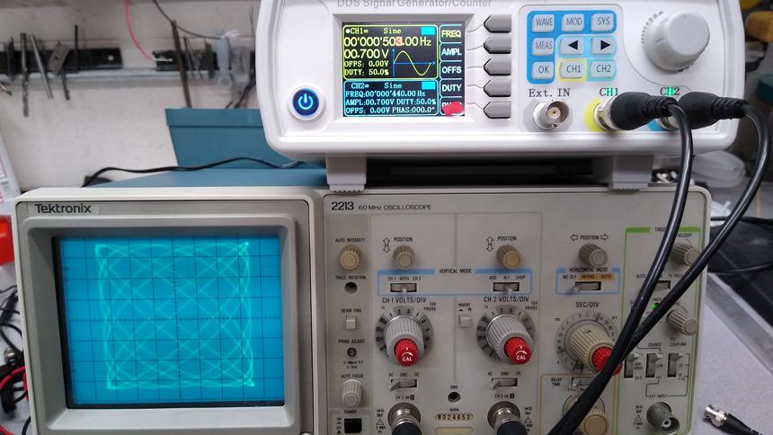Koolertron Upgraded 60MHz DDS Signal Generator Counter, High Precision Dual-Channel Arbitrary Waveform Function Generator Frequency Meter 200MSa/s customer photo 2
