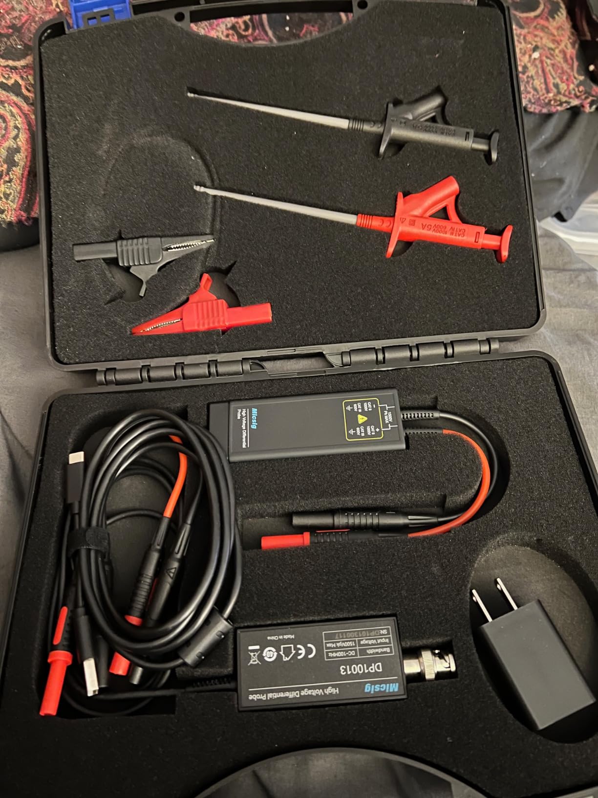 Micsig DP10013 High Voltage Differential Probe 1300V 100MHz 3.5ns Rise Time 50X/500X Attenuation customer photo 1