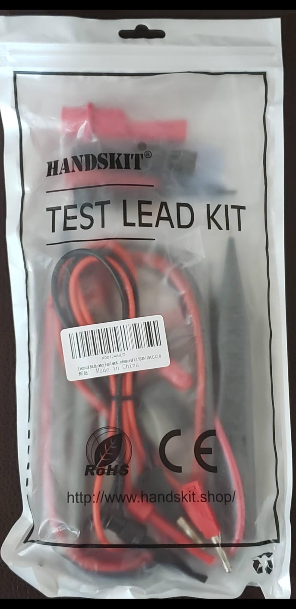 Electrical Multimeter Test Leads Set with Alligator Clips Test Hook Test Probes Lead Professional Kit 1000V 10A CAT.II customer photo 1