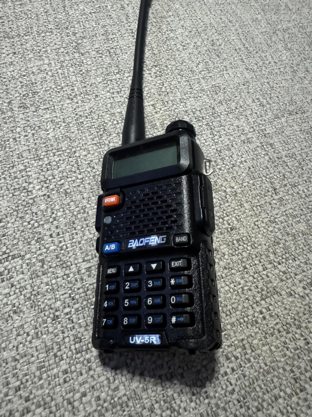 Baofeng UV-5R Two Way Radio Dual Band 144-148/420-450Mhz Walkie Talkie 1800mAh Li-ion Battery(Black) customer photo 1