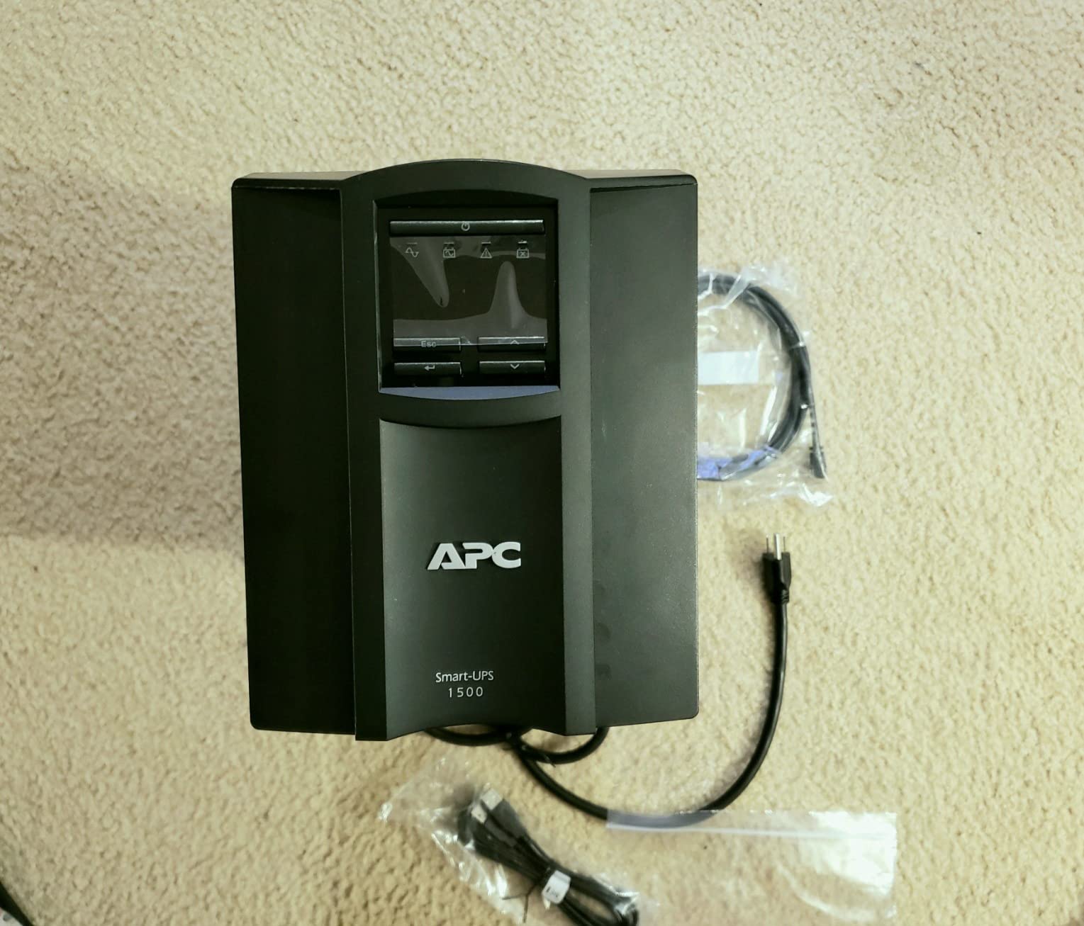 APC 1500VA Smart UPS with SmartConnect, SMT1500C Sinewave UPS Battery Backup, AVR, 120V, Line Interactive Uninterruptible Power Supply customer photo 1
