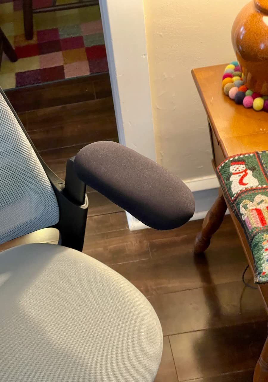 Steelcase Series 1 Office Chair - Ergonomic Work Chair with Wheels for Carpet - Weight-Activated Controls, Back & Arm Support - Easy Assembly - Graphite customer photo 2