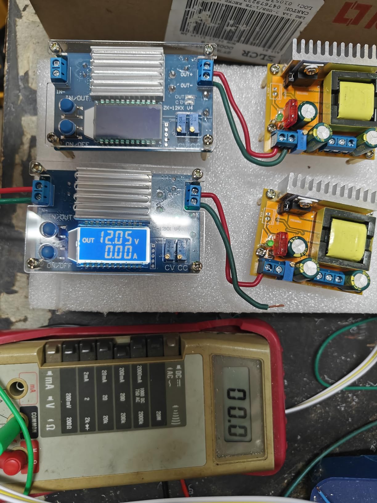 DROK DC Buck Converter, 5.3V-32V to 1.2V-32V 12A Adjustable Power Supply, 5v 9v 12v 24V 30V 32V Step Down Voltage Regulator with LCD Display Volt Transformer Reducer CC CV for RV Solar Panel Golf Cart customer photo 2