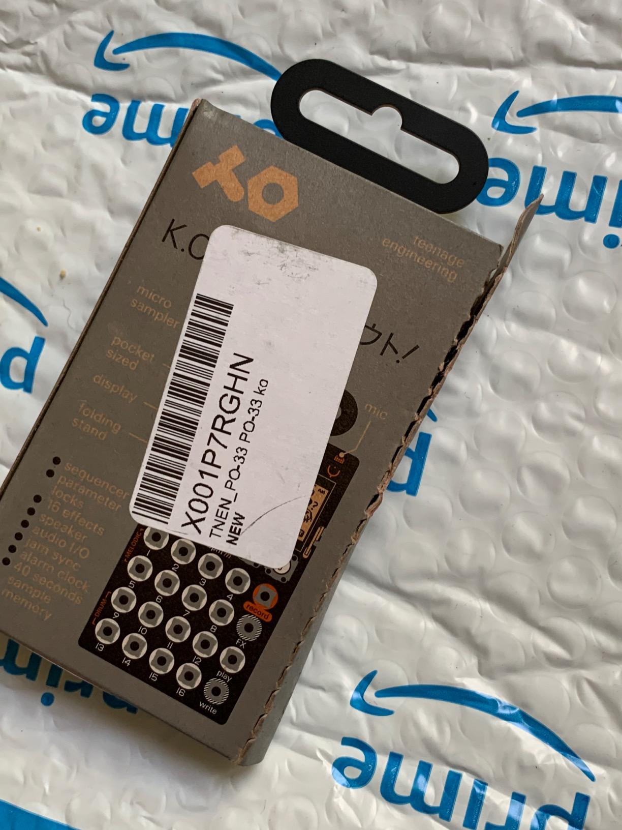 Teenage Engineering Pocket Operator PO-33 K.O! Micro Sampler and Drum Machine with Built-in Microphone, Sequencer and Effects customer photo 2