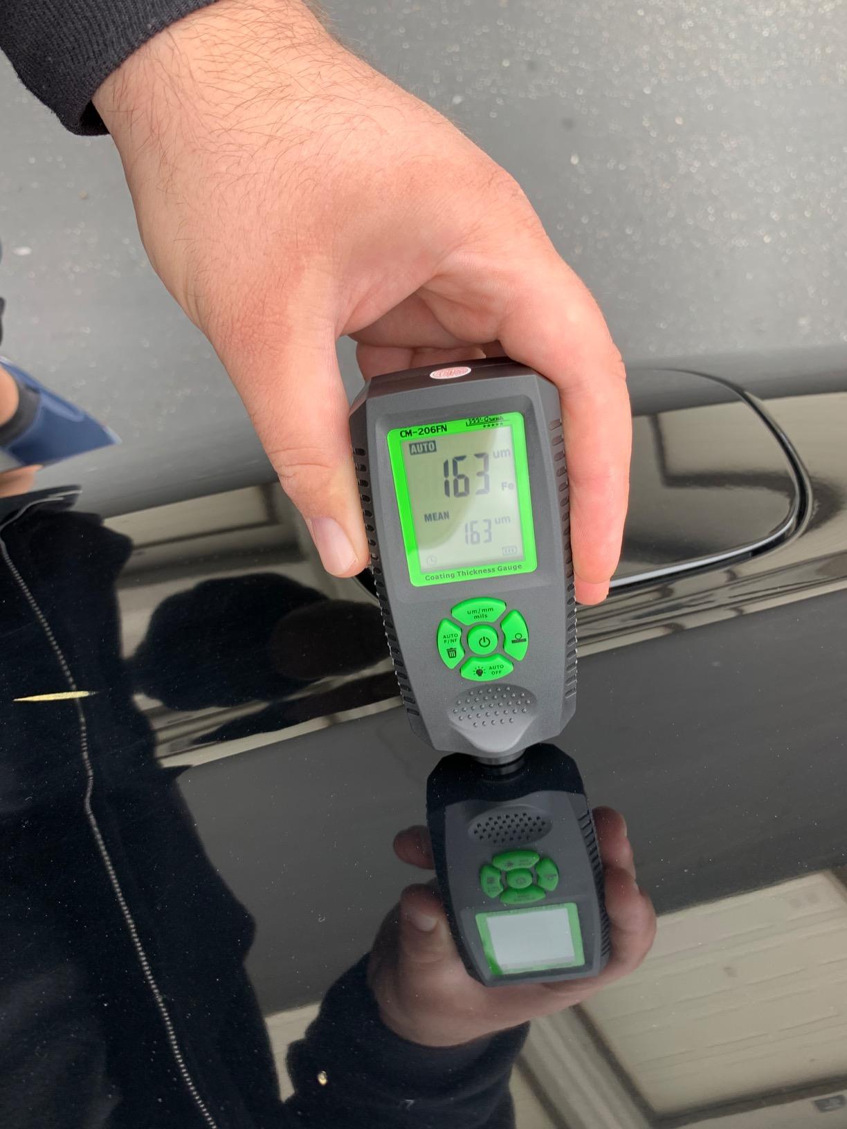 Paint Thickness Gauge - CM-206X Automotive Coating Thickness Meter 0-59.1 mils, Ruby Probe customer photo 2