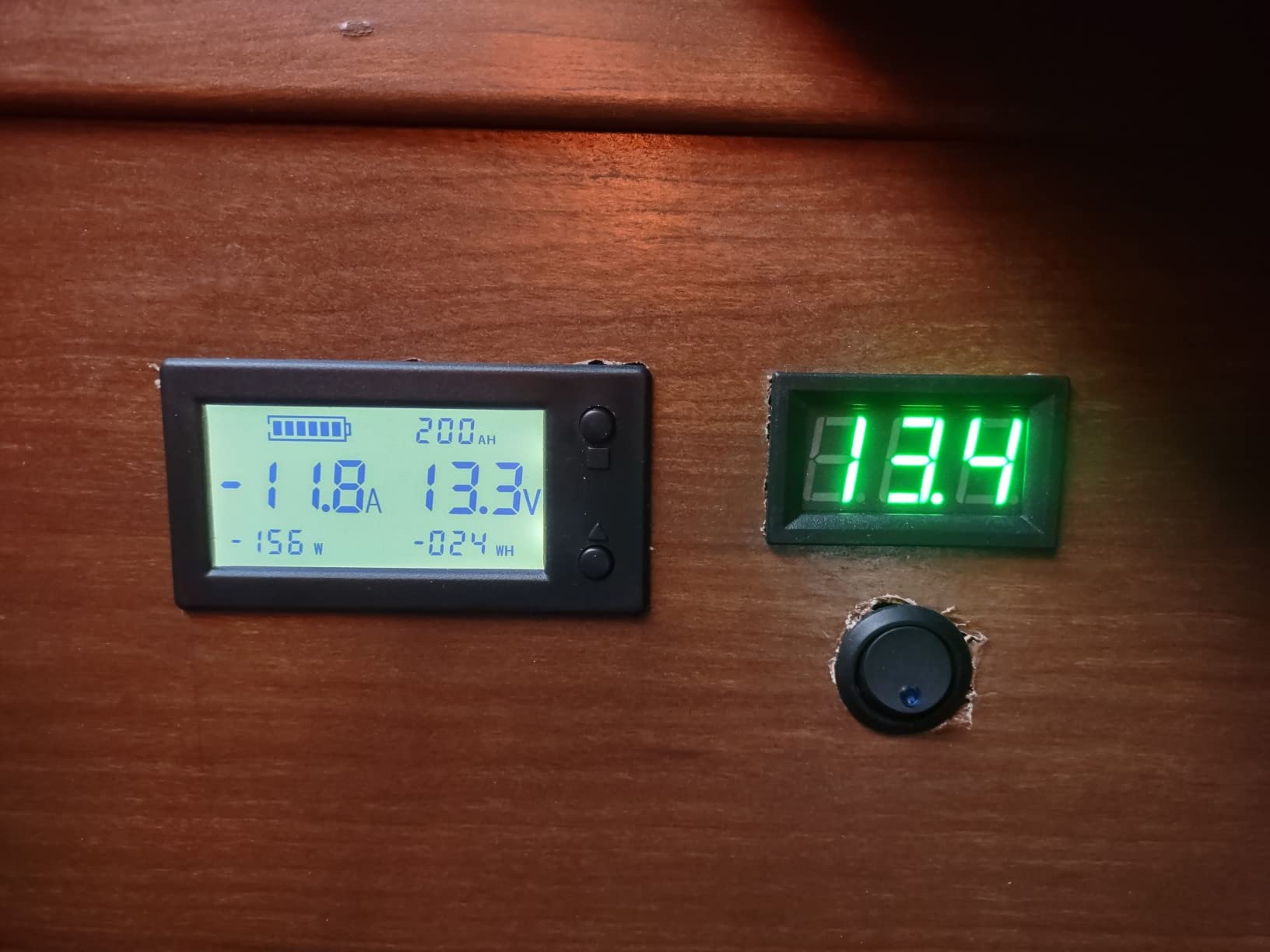 DROK Voltage Amp Meter DC, Battery Monitor DC 0-300V 200A, Ammeter Voltmeter for Solar System Setup Power Energy Capacity Volt Current Detector Panel with Hall Sensor customer photo 1