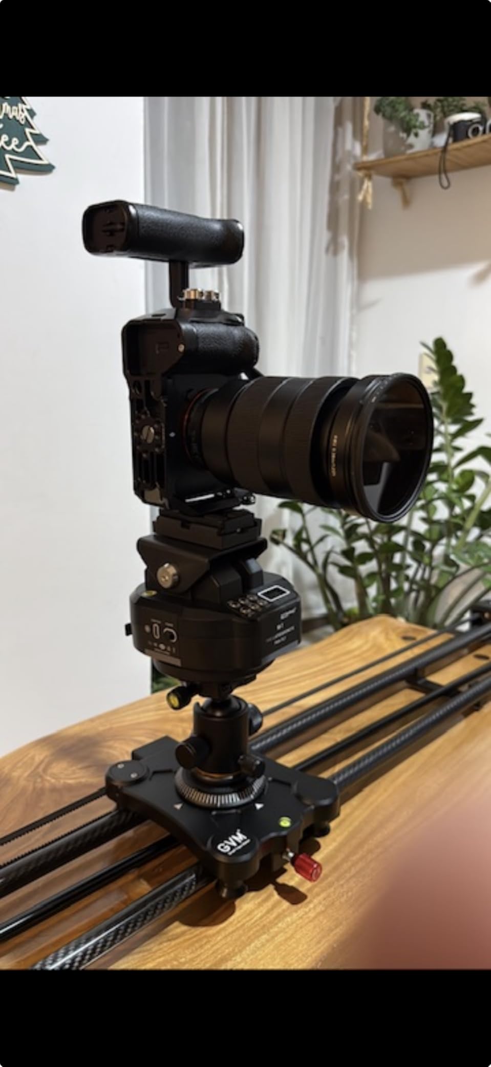 GVM Great Video Maker Camera Motorized Slider, 48 inch/120CM, Automatic Round Trip, Time Lapse, Panoramic Shooting customer photo 1