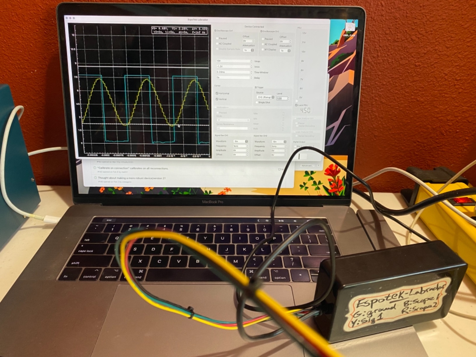 Labrador: Easy-to-Use, Open-Source, All-in-One USB Oscilloscope, Signal Generator, Power Supply, Logic Analyzer, Multimeter for Windows, Mac, Linux, Android, Raspberry Pi customer photo 1