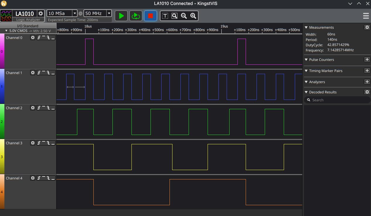LA1010 USB Logic Analyzer 16 Input Channels 100MHz with The English PC Software Handheld Instrument,Support Windows (32bit/64bit),Mac OS,Linux customer photo 2