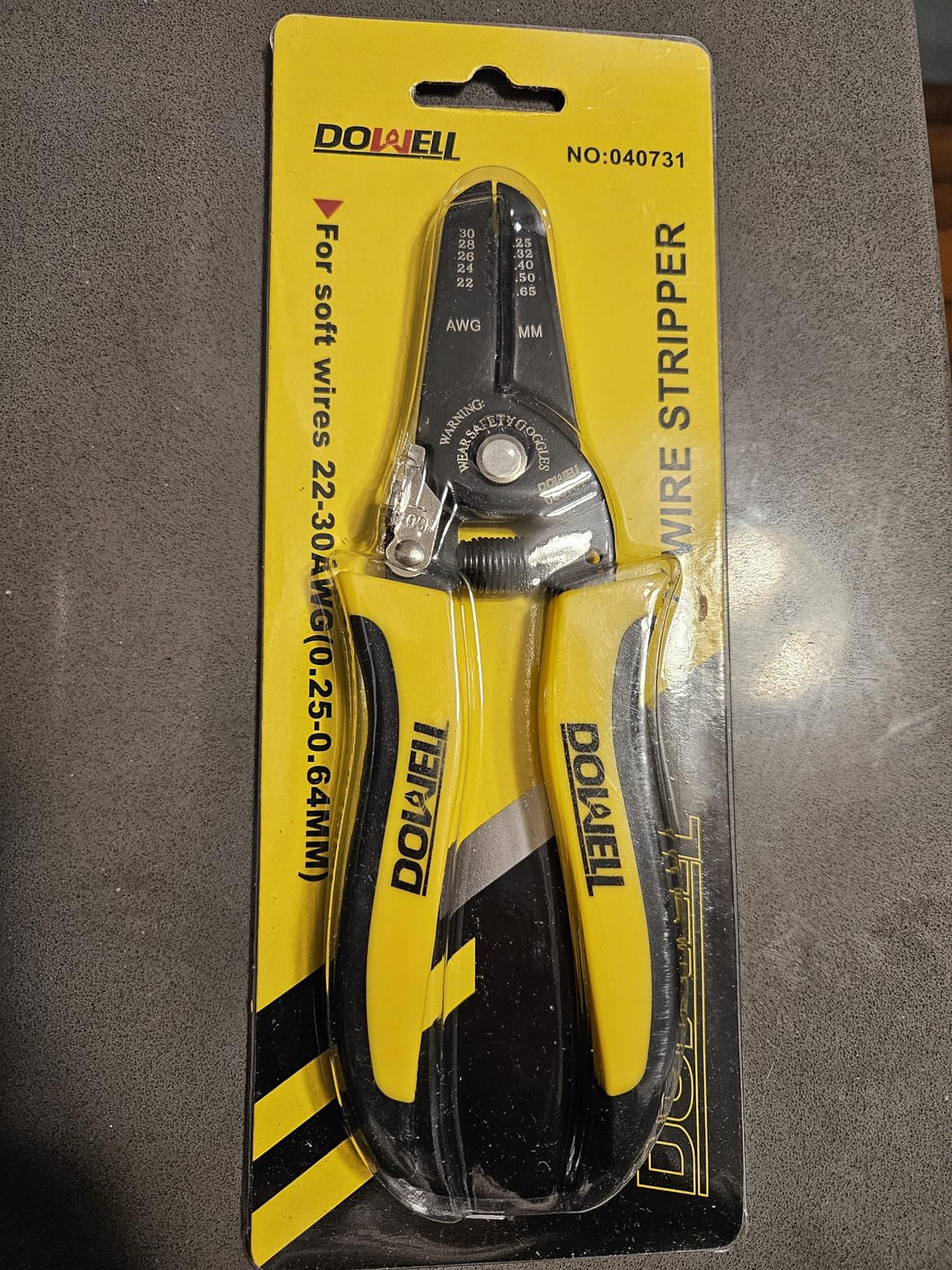 DOWELL 22-30 AWG Wire Stripper Wire Stripping Tool Wire Cutter And Multi-Function Hand Tool, Professional Handle Design customer photo 2