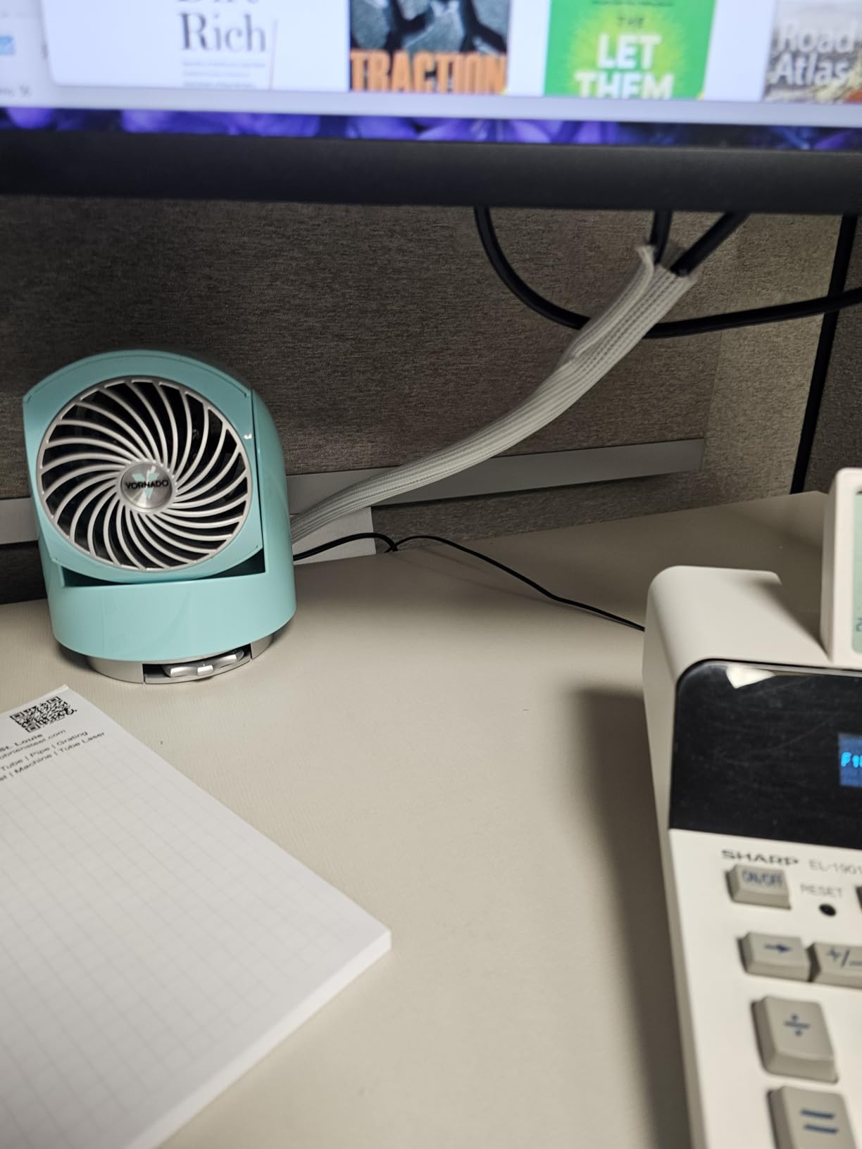 Alex Tech 10ft - 1/2 inch Cord Protector Wire Loom Tubing Cable Sleeve Split Sleeving For USB Cable Power Cord Audio Video Cable - Protect Cat From Chewing - Black customer photo 2