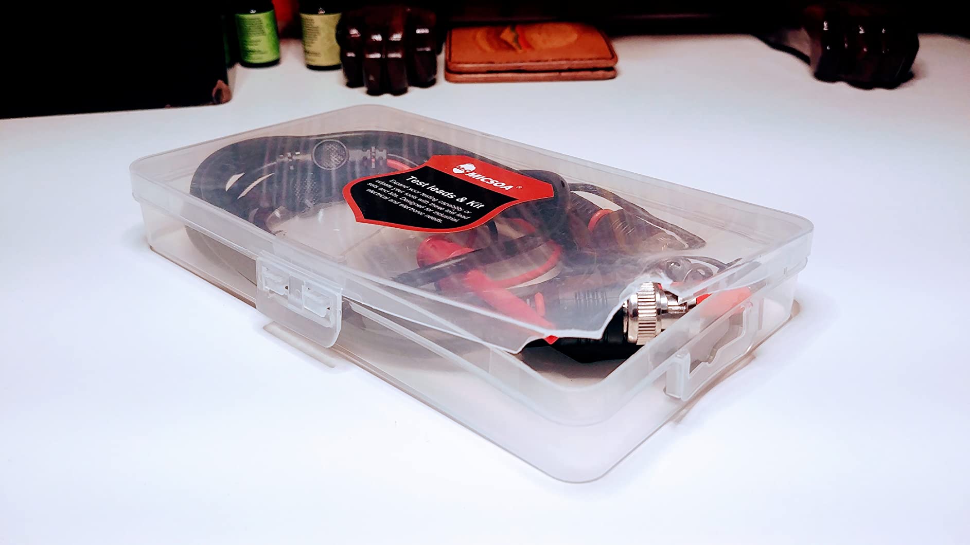 Oscilloscope Probes - BNC to Alligator Clips, Mini Test Clips & BNC Cables (3 Pack) customer photo 1