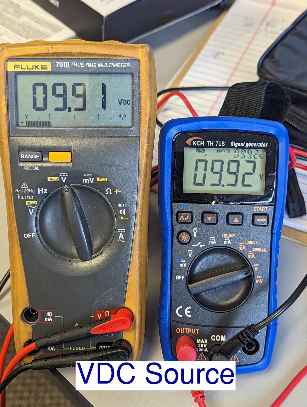 TH-71B Handheld Signal Generator Source Simulator Meter,DC Voltage Current Thermocouple K/E/J/T/B/R/S/N,24V Loop,V/mA Step Output customer photo 2