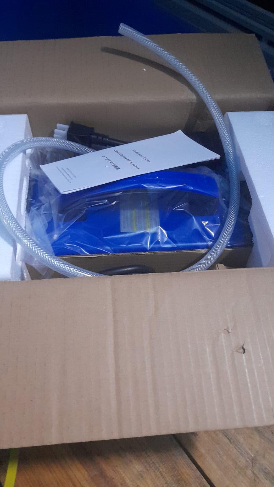 50A Plasma Cutter with LED Display, Dual Voltage 110V/220V, Clean Metal Cutting up to 1/2